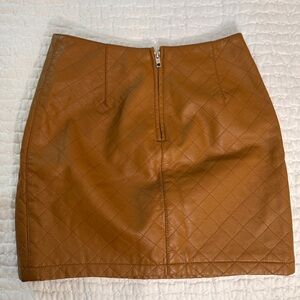 Brown forever 21 skirt